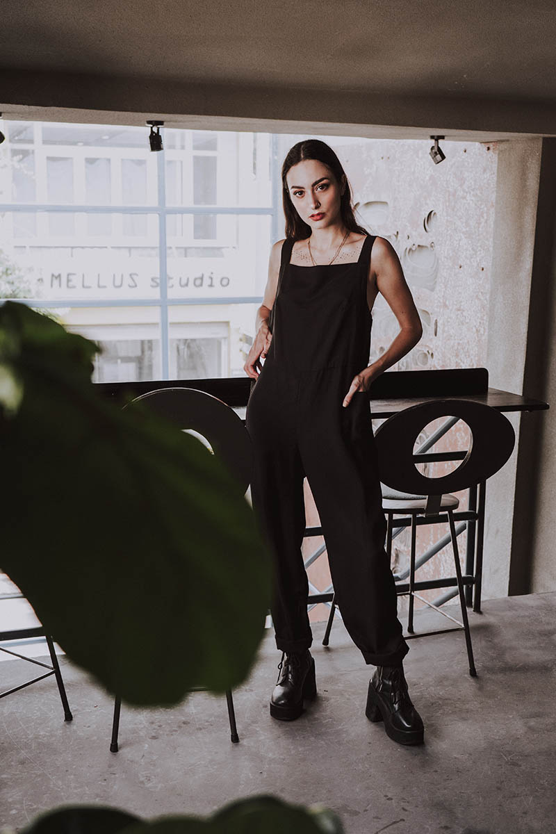 KALI JUMPSUIT BLACK - Sinhtolina clothes made with love